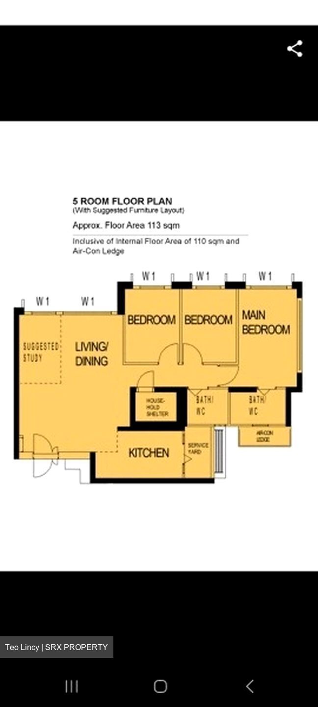 Blk 244A Garden Bloom @ Tengah (Tengah), HDB 5 Rooms #603684031